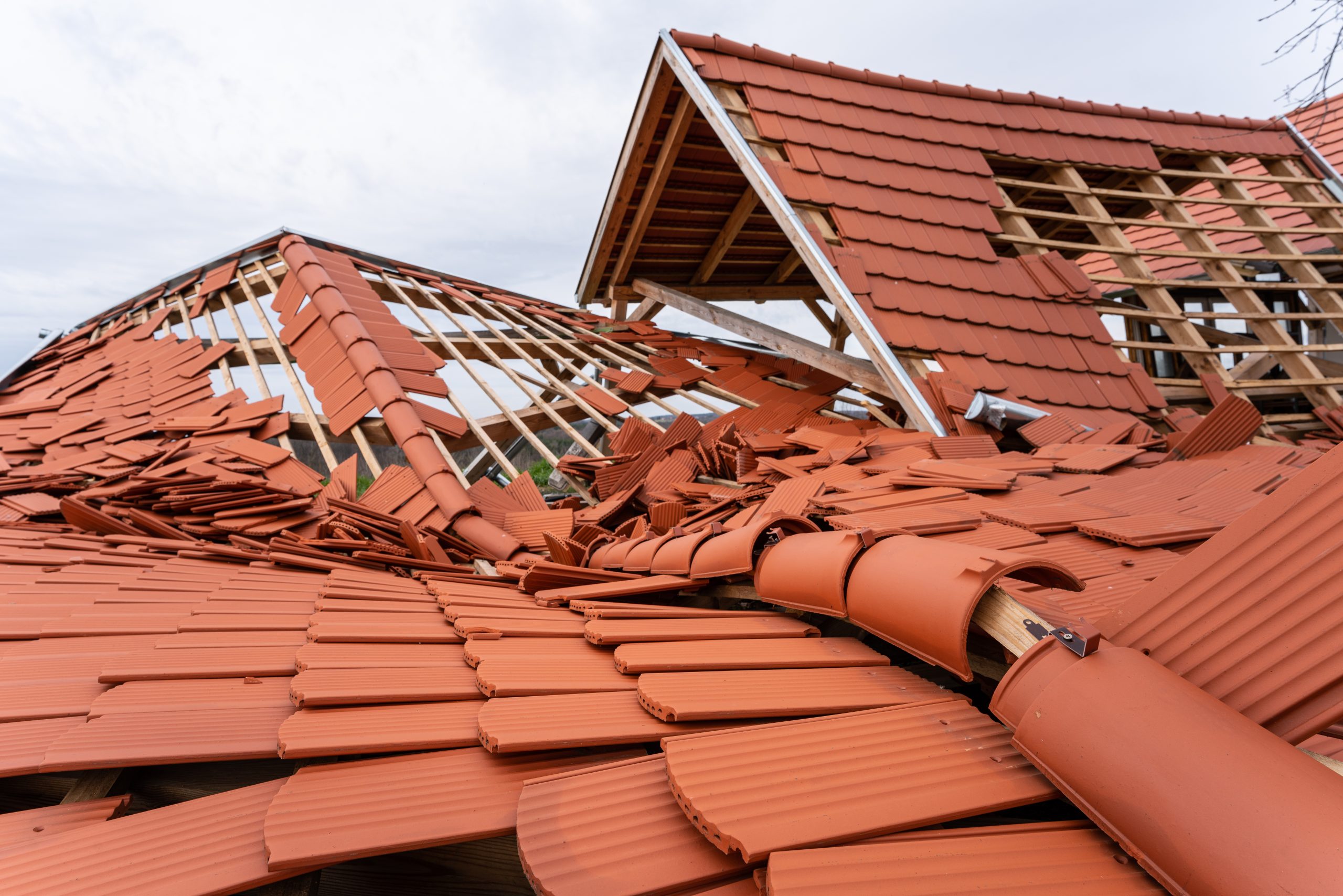 Roof Tile Damage